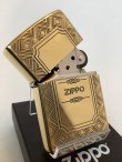 画像2: No.200 推奨品ZIPPO ANTIQUE BRASS アンティークブラス ARTDECO アールデコ z-6156