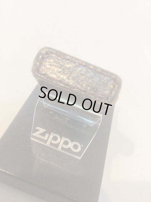 画像4: No.1610 レザーシリーズZIPPO PIGSKIN ピッグスキン SLIM BROWN スリム ブラウン z-6159