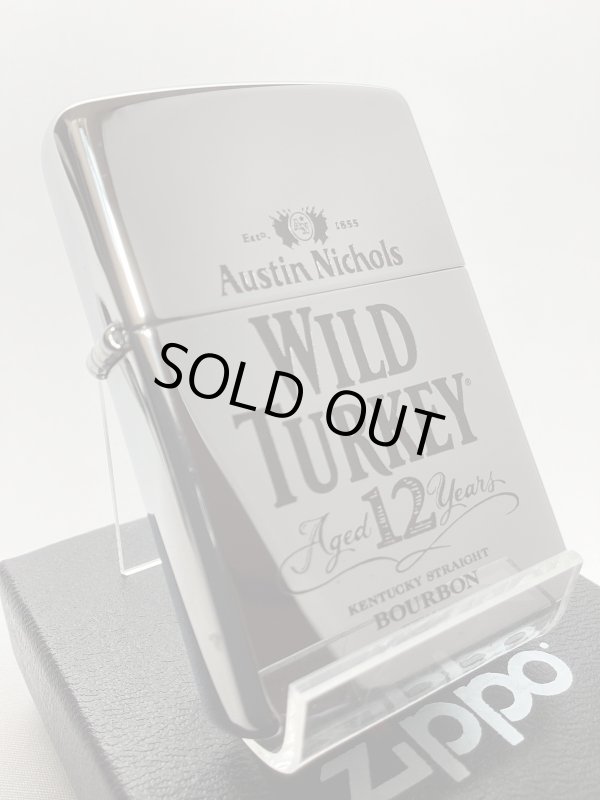 画像1: No.250 ドリンクシリーズZIPPO WILD TURKEY ワイルド・ターキー AGED 12 YEARS z-6166