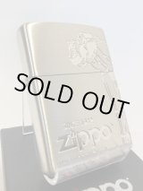 画像: No.200 WINDY ZIPPO ウィンディ SILVER SATIN シルバーサテン z-6174