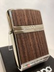 画像1: No.200 推奨品ZIPPO SILVER MIRROR シルバーミラー WOOD LIGHT ウッドライト z-6179