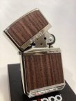 画像2: No.200 推奨品ZIPPO SILVER MIRROR シルバーミラー WOOD LIGHT ウッドライト z-6179