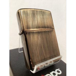 画像: No.200 推奨品ZIPPO USED COLOR ユースドカラー BROWN PLAN ブラウンプレーン z-6180