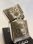 画像2: No.230 USED ZIPPO 1989年製 FLAT TOP フラットトップ ART DECO アールデコ z-6195