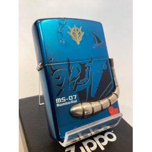 画像: No.200 USED ZIPPO 2007年製 機動戦士ガンダム グフ MS-07 ROMBO BAL z-6196