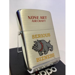 画像: No.200 ヴィンテージZIPPO 1996年製 NOSE ART ノーズアート ブルドッグ z-6202