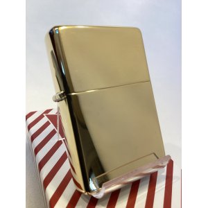 画像: No.230 フラットトップ GOLD MIRROR ZIPPO ゴールドミラー PLANE プレーン z-6204