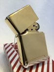 画像2: No.230 フラットトップ GOLD MIRROR ZIPPO ゴールドミラー PLANE プレーン z-6204