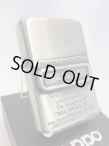画像: No.200 ヴィンテージZIPPO 2006年製 SILVER SATIN シルバーサテン 1980年ボトムスタンプメタル付き z-6239