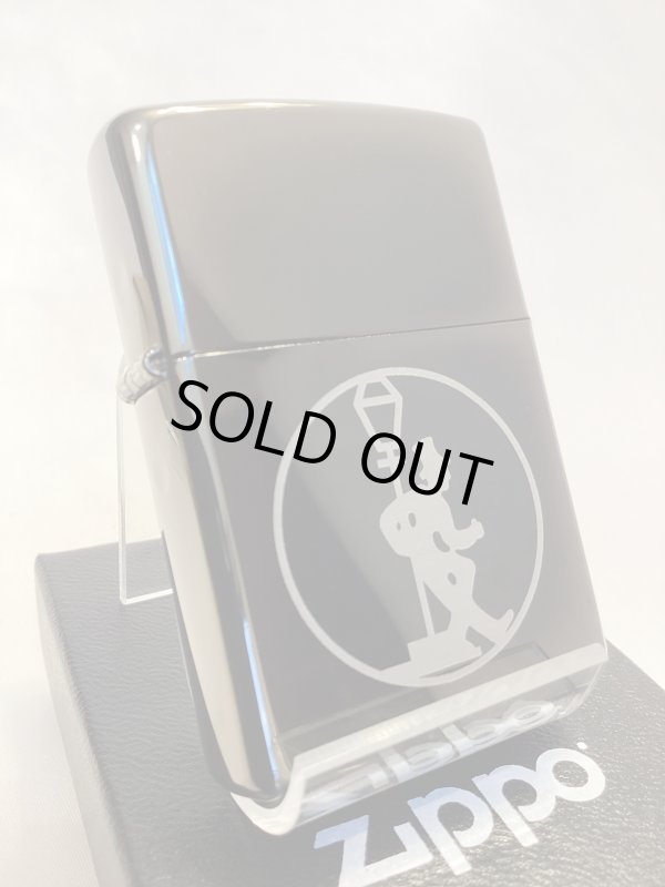 画像1: No.150 ヴィンテージZIPPO 2000年製 BLACK ICE ブラックアイス DRUNKER ドランカー z-6252