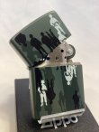 画像2: No.200 ファッションブランドシリーズZIPPO R.NEWBOLD アールニューボルト CAMOUFLAGE カモフラージュ MOSSGREEN モスグリーン z-6266