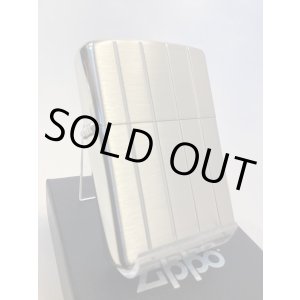 画像: No.200 ヴィンテージZIPPO 2005年製 SILVER SATIN シルバーサテン VERTICL LINE バーチカルライン z-6283
