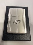 画像5: No.200 ヴィンテージZIPPO 2002年製 SILVER SATIN シルバーサテン DOUBLE HEAT METAL ダブルハート❤️メタル z-6288