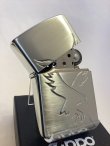 画像2: No.200 ヴィンテージZIPPO 2002年製 SILVER SATIN シルバーサテン EAGLE&PHOENIX イーグル&フェニックス z-6289