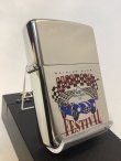 画像1: No.250 ヴィンテージZIPPO 1993年製 HIGH POLISH CHROME ハイポリッシュクローム GRAND PRIX FESTIVAL グランドプリックス フェスティバル z-6295