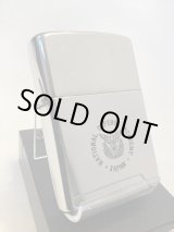 画像: No.250 USED ZIPPO 1989年製 HIGH POLISH CHROME ハイポリッシュクローム 防衛大学 z-6313