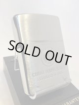 画像: No.200 USED ZIPPO 1994年製 BRUSHED CHROME ブラッシュクローム 中央大学 z-6314