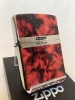 画像1: No.200 推奨品ZIPPO BRUSHED CHROME ブラッシュクローム マーブル調 RED COLOR レッドカラー z-6328