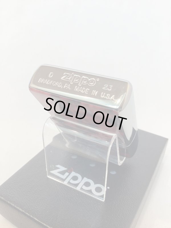 画像4: No.200 推奨品ZIPPO BRUSHED CHROME ブラッシュクローム マーブル調 RED COLOR レッドカラー z-6328