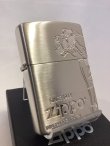 画像1: No.200 WINDY ZIPPO ウィンディ SILVER SATIN シルバーサテン ウィンディ z-6376