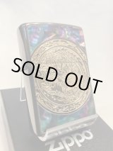 画像: No.200 推奨品ZIPPO BLACK&GOLD ブラック&ゴールド 天然シェル DRAGON ドラゴン z-6389