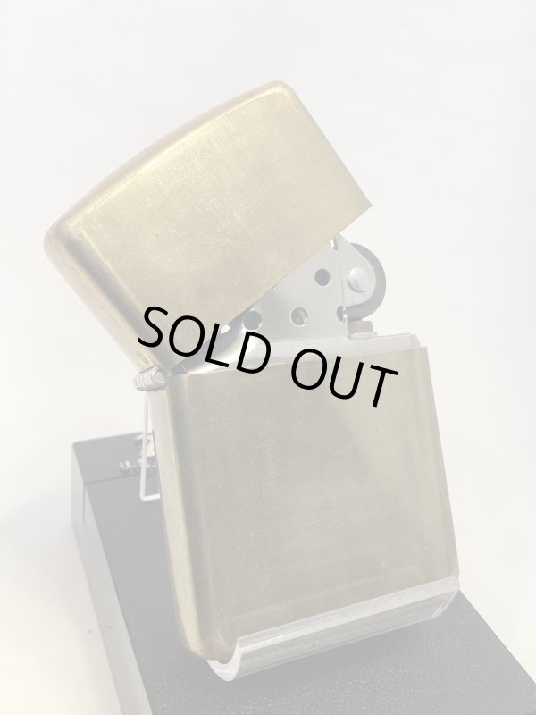 画像2: No.200 ヴィンテージZIPPO 1994年製 ANTIQUE BRASS PLANE アンティークブラス プレーン z-6400