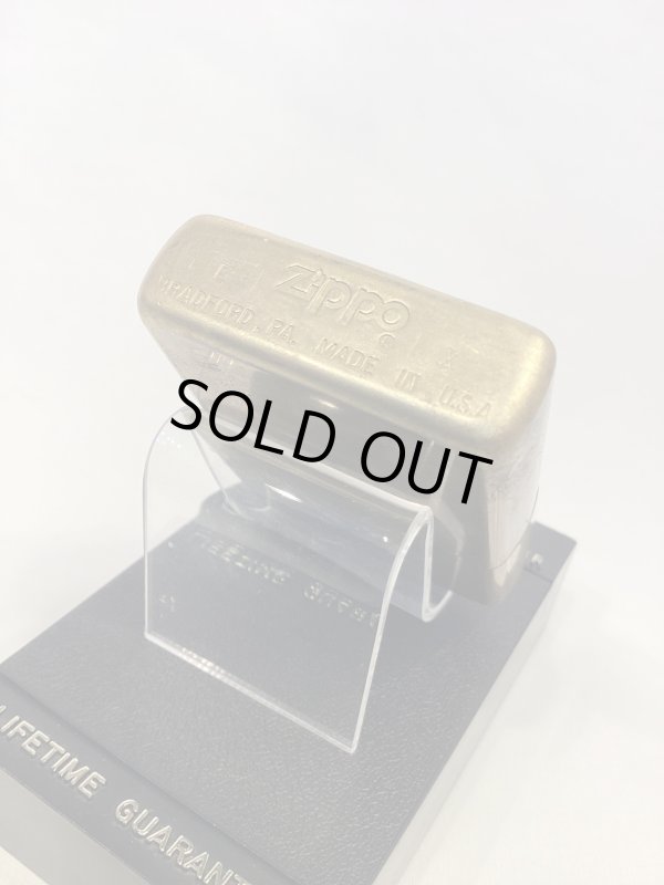 画像4: No.200 ヴィンテージZIPPO 1994年製 ANTIQUE BRASS PLANE アンティークブラス プレーン z-6400