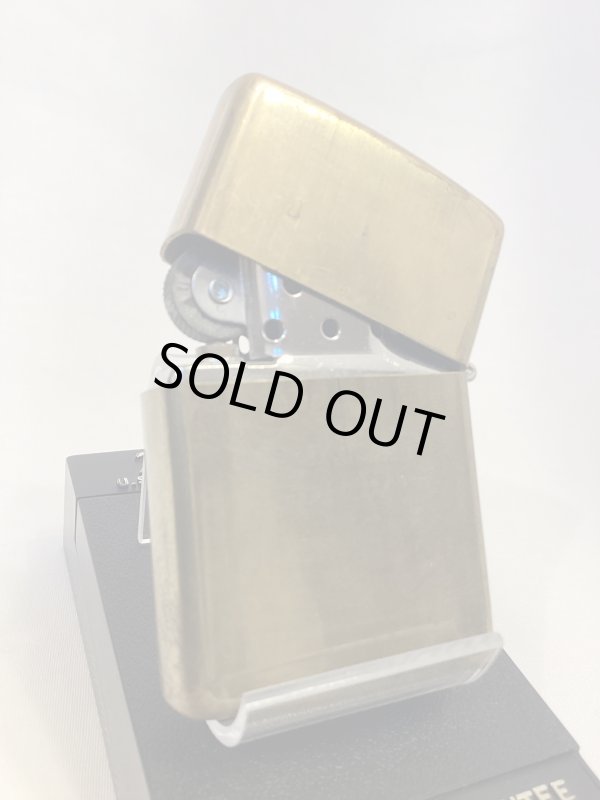 画像3: No.200 ヴィンテージZIPPO 1994年製 ANTIQUE BRASS PLANE アンティークブラス プレーン z-6400
