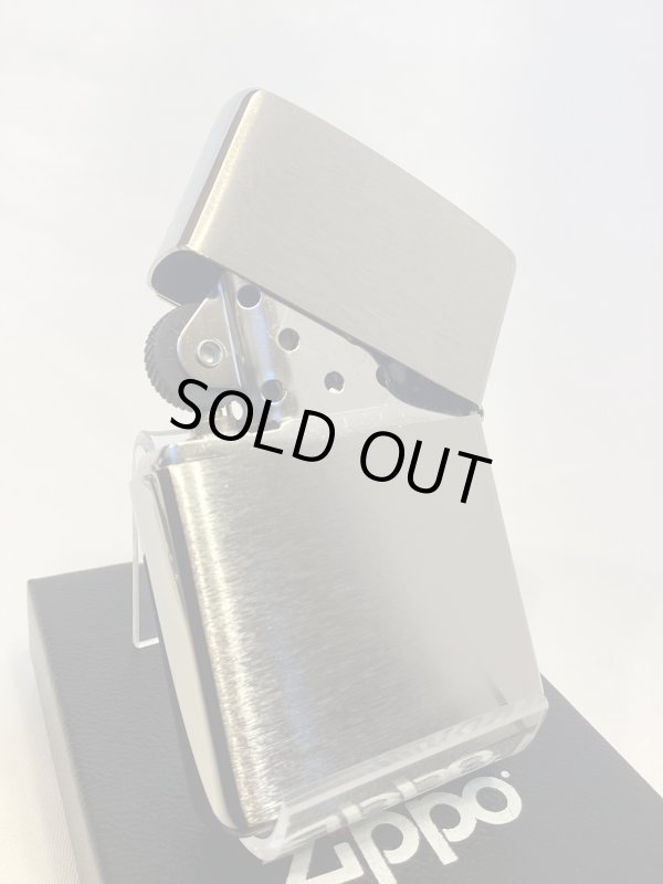 画像3: No.200 ウィンディZIPPO BRUSHED CHROME ブラッシュクローム SILVER METAL PLATE シルバーメタルプレート WINDY ウィンディ z-6412