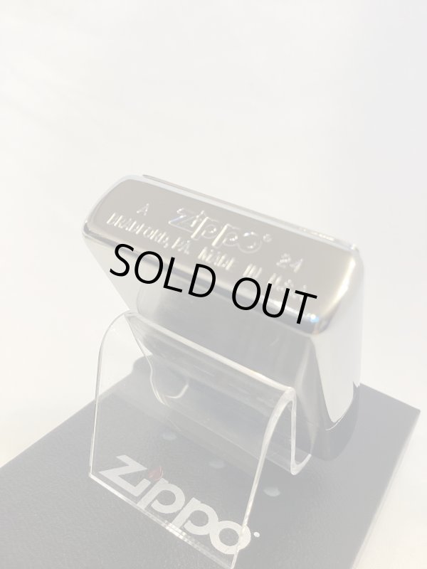 画像4: No.200 ウィンディZIPPO BRUSHED CHROME ブラッシュクローム SILVER METAL PLATE シルバーメタルプレート WINDY ウィンディ z-6412