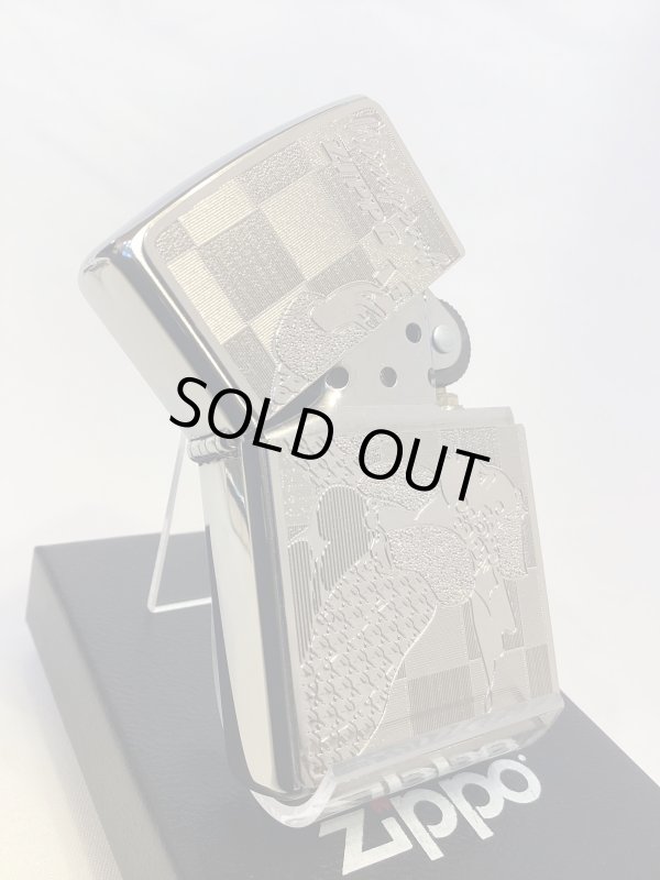 画像2: No.200 ウィンディZIPPO BRUSHED CHROME ブラッシュクローム SILVER METAL PLATE シルバーメタルプレート WINDY ウィンディ z-6412