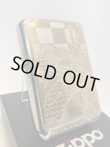 画像: No.200 ウィンディZIPPO BRUSHED CHROME ブラッシュクローム GOLD METAL PLATE ゴールドメタルプレート WINDY ウィンディ z-6413