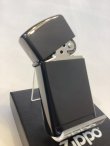 画像2: No.1610N8 スリムシリーズZIPPO N8 BLACK TITANIUM ブラックチタン PLANE プレーン z-6480