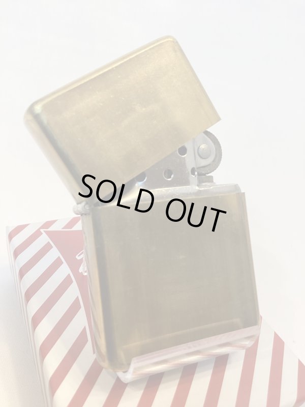 画像2: No.230 ヴィンテージZIPPO 1992年製 FLAT TOP フラットトップ ANTIQUE BRASS アンティークブラス PLANE プレーン z-6491