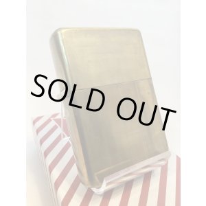 画像: No.230 ヴィンテージZIPPO 1992年製 FLAT TOP フラットトップ ANTIQUE BRASS アンティークブラス PLANE プレーン z-6491