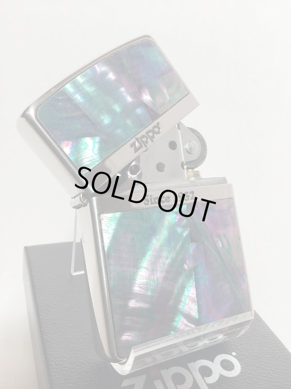 画像2: No.200 推奨品ZIPPO SILVER MIRROR シルバーミラー 天然シェル z-6499