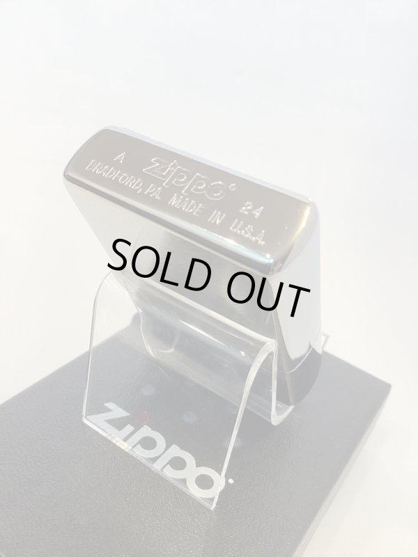 画像4: No.200 推奨品ZIPPO BRUSHED CHROME ブラッシュクローム 電鋳板プレート 招き猫 z-6547