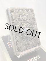 画像: No.200 HARLAY DIVIDSON ZIPPO ハーレー・ダビッドソン SKULL METAL スカルメタル z-6548