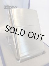 画像: No.13 BRUSHED STARING SILVER ZIPPO 2004年製 ブラッシュスターリングシルバー z-6565