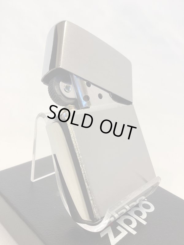 画像3: No.200 推奨品ZIPPO BRUSHED CHROME ブラッシュクローム 波と富士 電鋳板プレート貼り z-6568