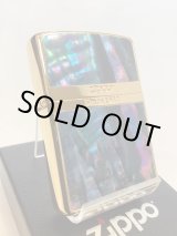 画像: No.200 推奨品ZIPPO GOLD MIRROR ゴールドミラー 天然シェル z-6570