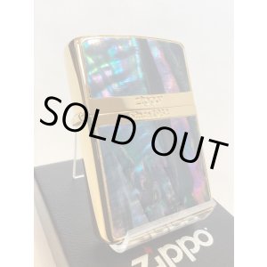 画像: No.200 推奨品ZIPPO GOLD MIRROR ゴールドミラー 天然シェル z-6570