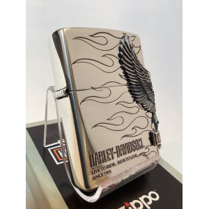 画像: No.200 HARLAY DIVIDSON ZIPPO ハーレー・ダビッドソン SIDO EAGL METAL サイドイーグルメタル z-6573