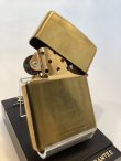 画像3: No.200 ヴィンテージZIPPO 1994年製 ANTIQUE BRASS アンティークブラス PLANE プレーン z-6575