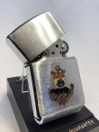 画像2: No.200 USED ZIPPO 1995年製 BRUSHED CHROME ブラッシュクローム 錨 z-6584