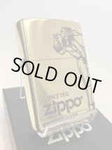 画像: No.200 WINDY ZIPPO ウィンディ BRASS MIRROR IBUSHI ブラスミラーイブシ z-6586
