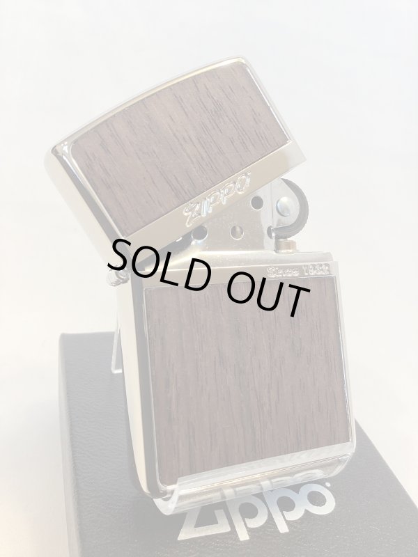 画像2: No.200 推奨品ZIPPO WHITE NICKEL ホワイトニッケル WOOD LIGHT ウッドライト z-6587