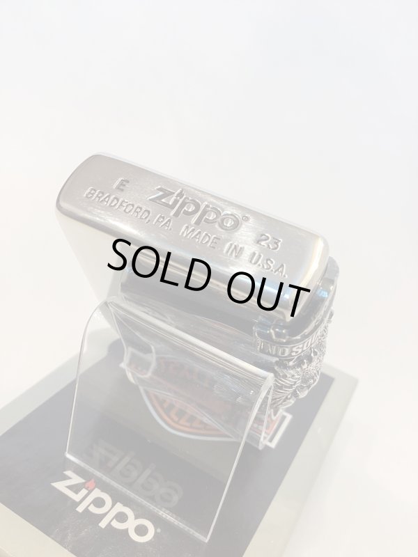 画像4: No.200 HARLAY DIVIDSON ZIPPO ハーレー・ダビッドソン SIDO METAL サイドメタル z-6596