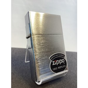 画像: No.1932ファーストレプリカモデルZIPPO BRUSHED CHROME ブラッシュクローム PLANE プレーン z-6602