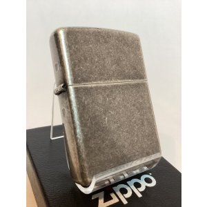 画像: No.121FB アンティークシリーズZIPPO ANTIQUE SILVER アンティークシルバー PLANE プレーン z-6605